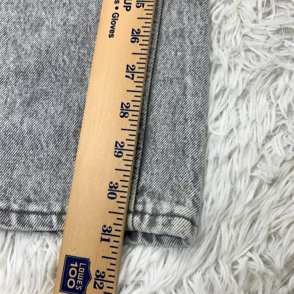 Vintage Levis Jeans‎ 25x31 Gray USA Straight Slim Grunge Denim Sliver Tab Retro